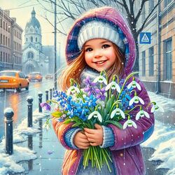 Пазл: Весенний букет