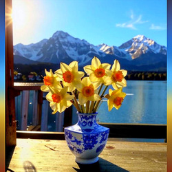 Пазл: Нарциссы