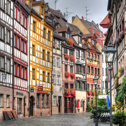 Пазл: Una strada in Germania