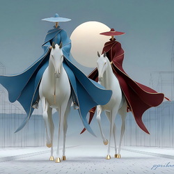 Пазл: Два всадника 