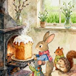 Пазл: Лесные истории 