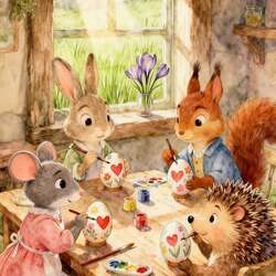 Пазл: Подготовка к празднику 