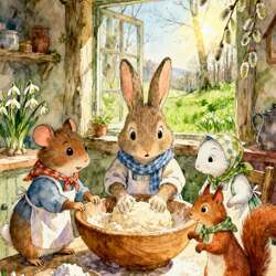 Пазл: Подготовка к празднику 