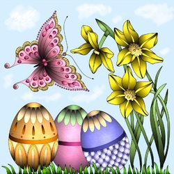 Пазл: Нарциссы