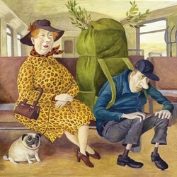 Пазл: На дачу