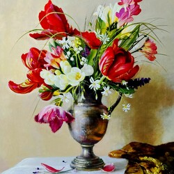 Пазл: Весенний букет