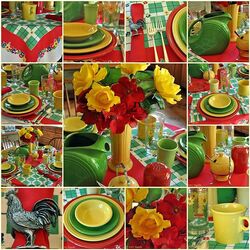 Пазл: Красный, желтый, зеленый