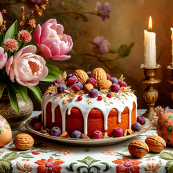 Пазл: Пасхальный натюрморт