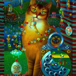 Пазл: Кошка её Величества