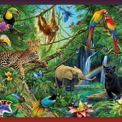 Пазл: Животный мир