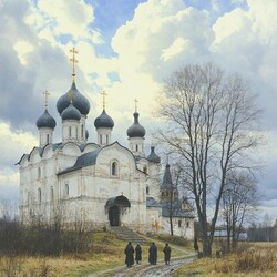 Пазл: Дорога к храму