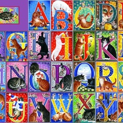 Пазл: Мур - азбука