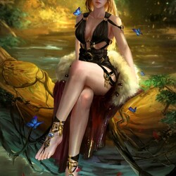 Пазл: Лесная нимфа