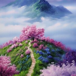 Пазл: Дорога в горы