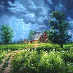 Пазл: Гроза