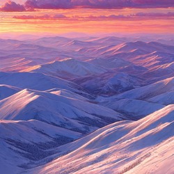 Пазл: Горные вершины