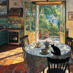 Пазл: Утренний чай