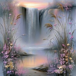 Пазл: Водопад