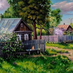 Пазл: У колодца