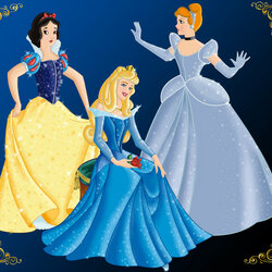 Пазл: Диснеевские принцессы