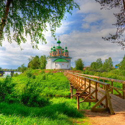 Пазл: Дорога к храму