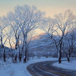 Пазл: Морозное утро