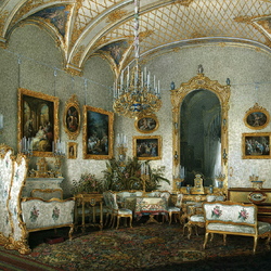 Пазл: Белая гостинная императрицы 