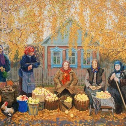 Пазл: Деревенская ярмарка