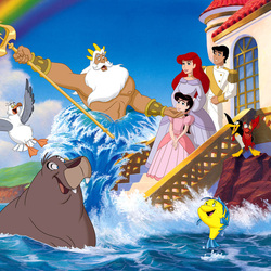 Пазл: Русалочка