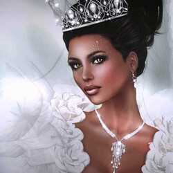 Пазл: Белая королева
