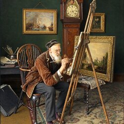 Пазл: Старый копиист