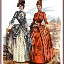 Пазл: Викторианская мода