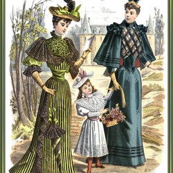 Пазл: Викторианская мода