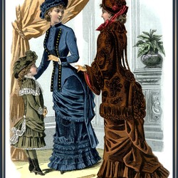 Пазл: Викторианская мода