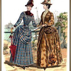 Пазл: Викторианская мода