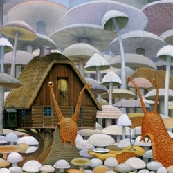 Пазл: Две улитки