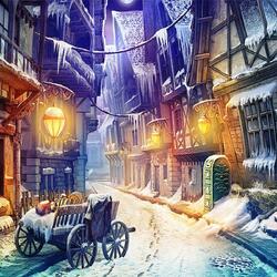 Пазл: Зимняя ночь