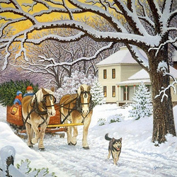 Пазл: Самая красивая елка