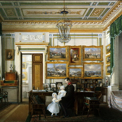 Пазл: Интерьеры Зимнего дворца