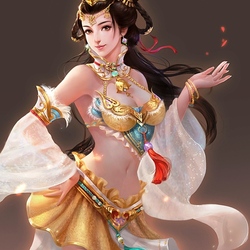 Пазл: Восточная девушка