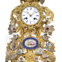 Пазл: Часы в фарфоре