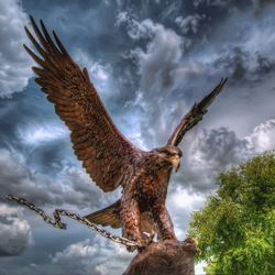 Пазл: Бронзовый хищник