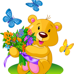 Пазл: Букет маме