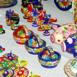 Пазл: Петриковские изделия