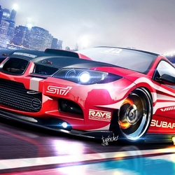 Пазл: Subaru Impreza