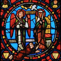 Пазл: Витражи Шартрского собора