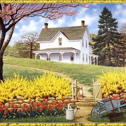 Пазл: Весна