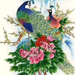 Пазл: Китайская живопись