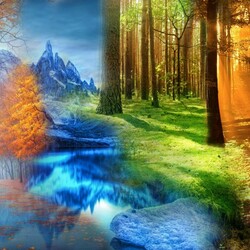 Пазл: Сменяющиеся сезоны