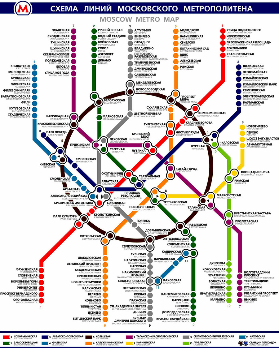 Карта местро онлайн